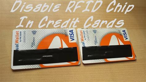 disable paypass rfid chip|visa .